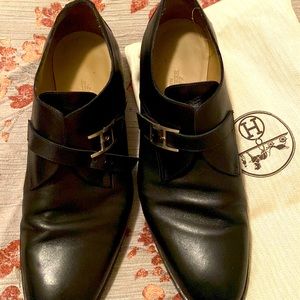 Hermes Shoes men size 43 Black